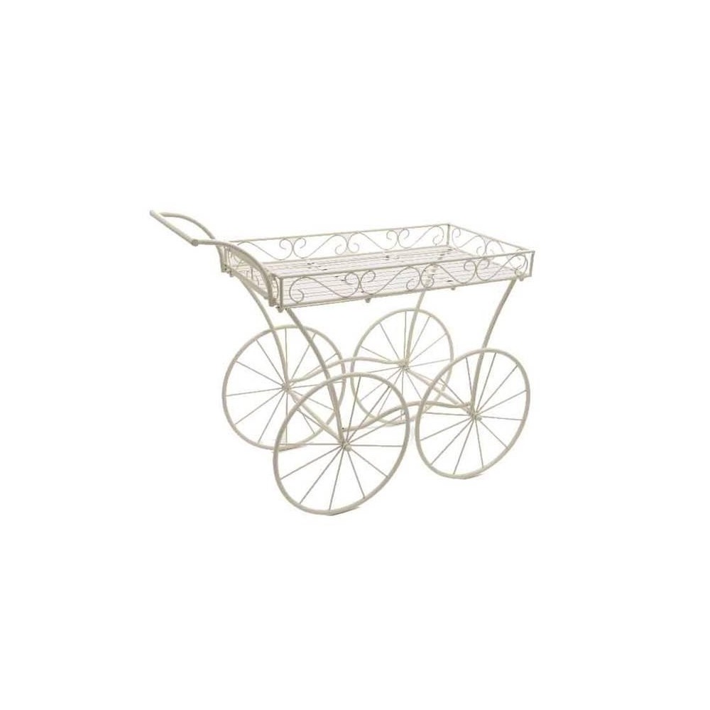 CARRETTO BIANCO 98X42X74CM